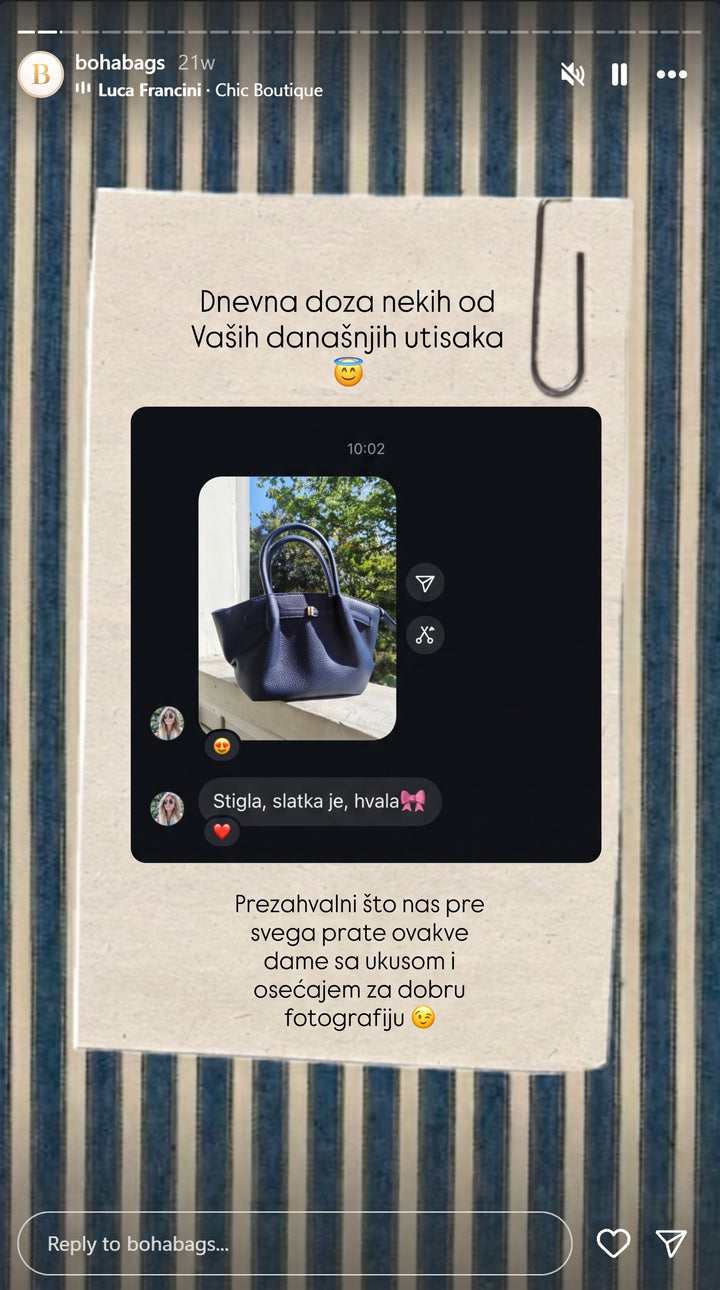 Utisak kupca BOHA