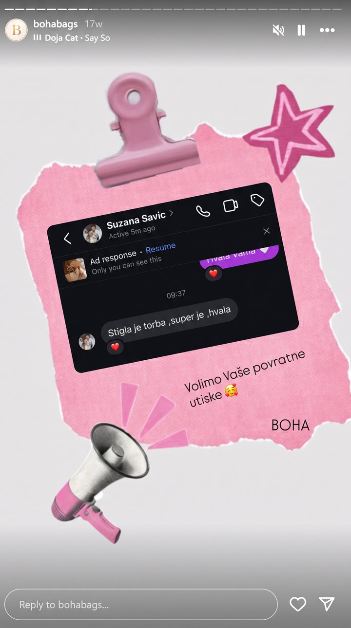 Utisak kupca BOHA
