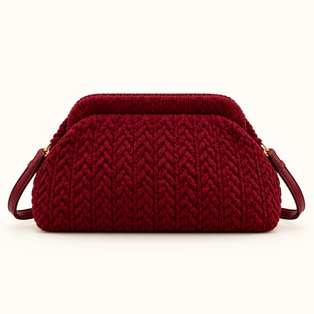 NOLA torba — Bordo, prednji prikaz